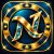 N1 Game golden logo with blue diamond design and premium gaming icon
